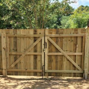 privacy fence gate